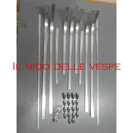 SERIE PROFILI PEDANA COMPLETI PER VESPA 150 VL1-2T