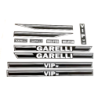 kit completo ADESIVI  COLORE NERO SCRITTA BIANCA PER GARELLI VIP 4 V