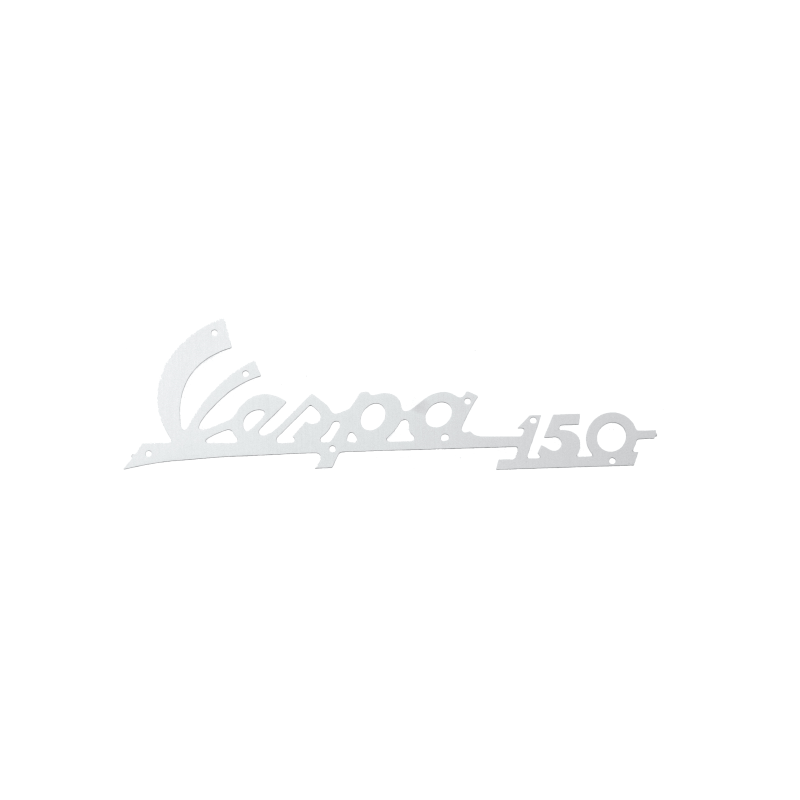 TARGHETTA ANTERIORE VESPA 150 CROMATA PER VESPA VBA1T VBB1T VBB2T