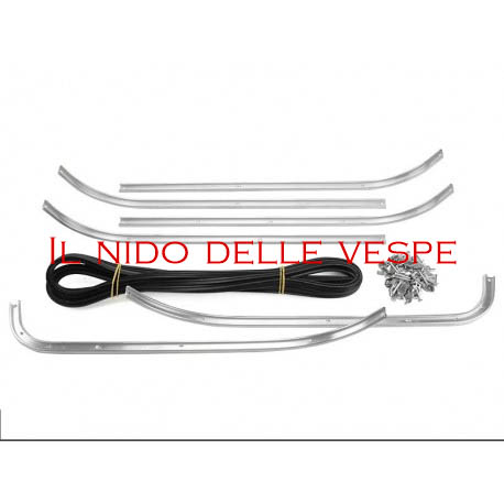 SERIE PROFILI PEDANA COMPLETI  PER VESPA 180 SS, GT,GTR,SPRINT,T