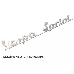 TARGHETTA POSTERIORE IN ALLUMINIO VESPA SPRINT PER VESPA 150 SPRINT VLB1T