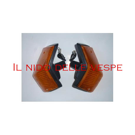 COPPIA FRECCE POSTERIORI PER VESPA PX 125-150-200 ARCOBALENO-T5