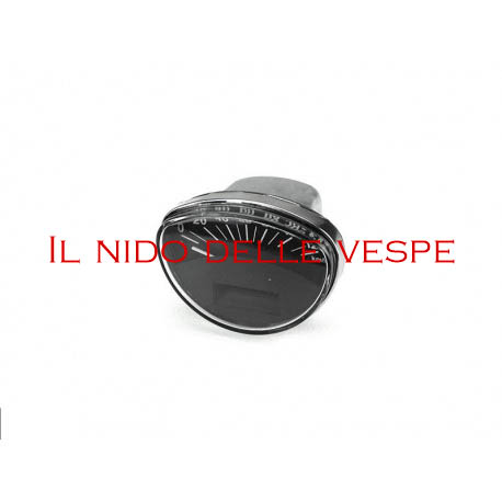 CONTACHILOMETRI CON FONDO SCALA NERO PER VESPA 150 SPRINT VELOCE ,GTR,TS,RALLY 180-200, ET3