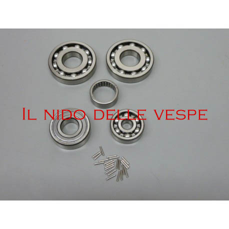 KIT CUSCINETTI MOTORE PER VESPA SPRINT,GT ,GTR,SPRINT VEL,TS