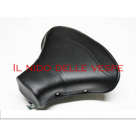 SELLA SINGOLA ECONOMICA PER VESPA FARO BASSO COLORE NERO