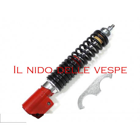 AMMORTIZZATORE VESPA ANTERIORE PX SPORTIVO REGOLABILE ROSSO NERO