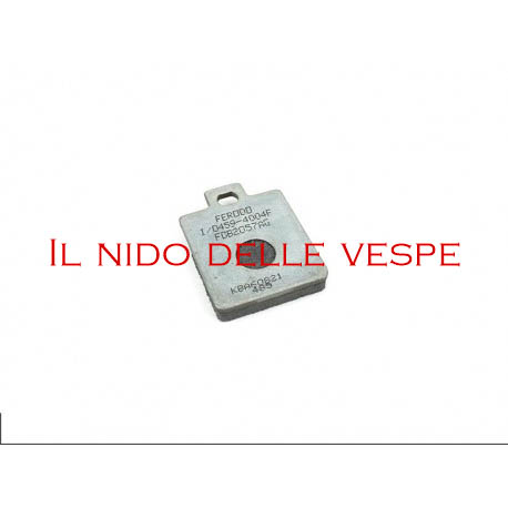 FRENO VESPA PASTIGLIE ANTERIORE ET2 - ET4 50 - 150 ZIP SP MISURE