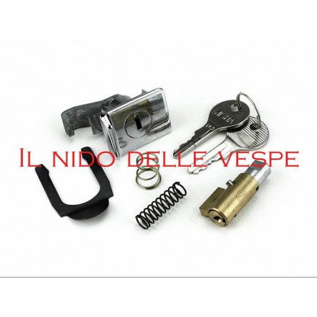 KIT BLOCCASTERZO+SERRATURA LATERALE PER VESPA PRIMAVERA,ET3,GT,G