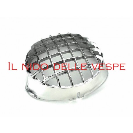 FANALE VESPA ANTERIORE GRIGLIA FARO COSA CROMATA IN MOPLEN