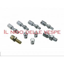 KIT TRASMISSIONI VESPA KIT REGISTRI E MORSETTI 9 PEZZI