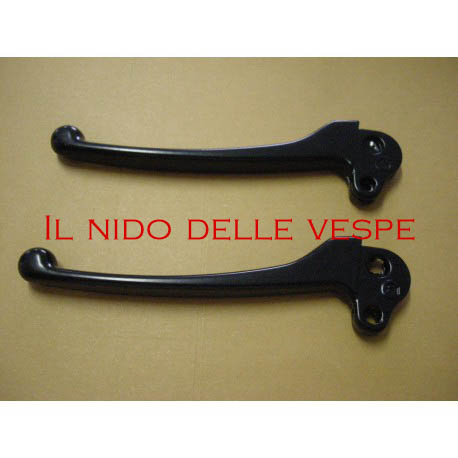 COPPIA LEVE NERE PER VESPA PX ARCOBALENO, T5