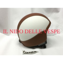 CASCO BIANCO-CUOIO