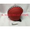 CASCO RACING RIVESTITO IN ECOPELLE ROSSO