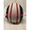 CASCO CAPITAN AMERICA RIVESTITO IN ECOPELLE