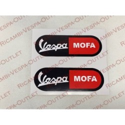 COPPIA ADESIVI PIAGGIO CIAO VESPA MOFA (MERCATO ESTERO)