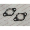 COPPIA GUARNIZIONI SCARICO VESPA 50 N L R , 50 SPECIAL , 90 , 90 SS , 125 PRIMAVERA , 125 ET3