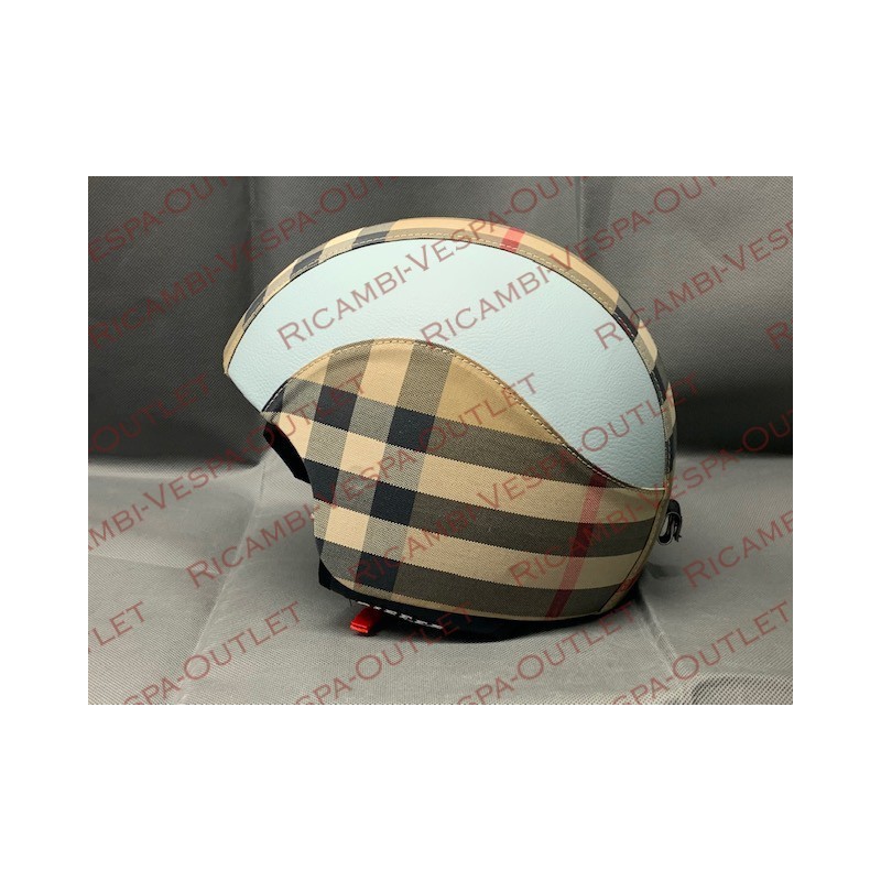 casco fantasia BURBERRY e azzurro