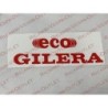 adesivo rosso gilera eco per gilera eco gilera cba