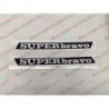 adesivo SUPERBRAVO coppia per fiancatine fianchetto Piaggio SUPERBRAVO dx + sx_