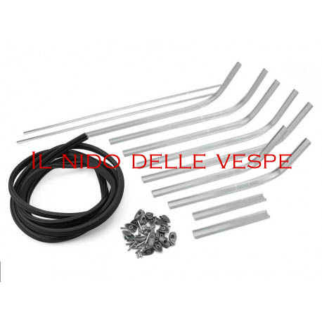 SERIE PROFILI PEDANA COMPLETI PER VESPA 125 V1-15T